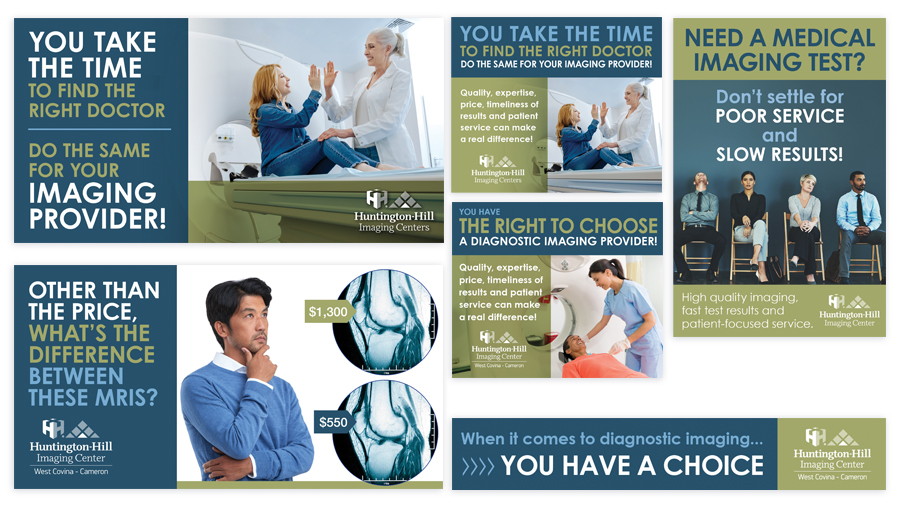 Hill Medical digital ad campaign